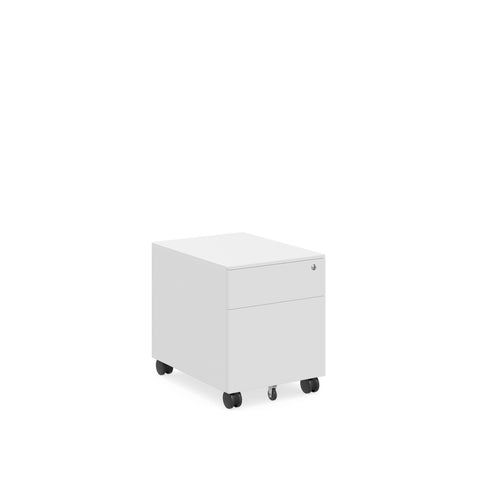 1 Drawer + File Mobile Pedestal