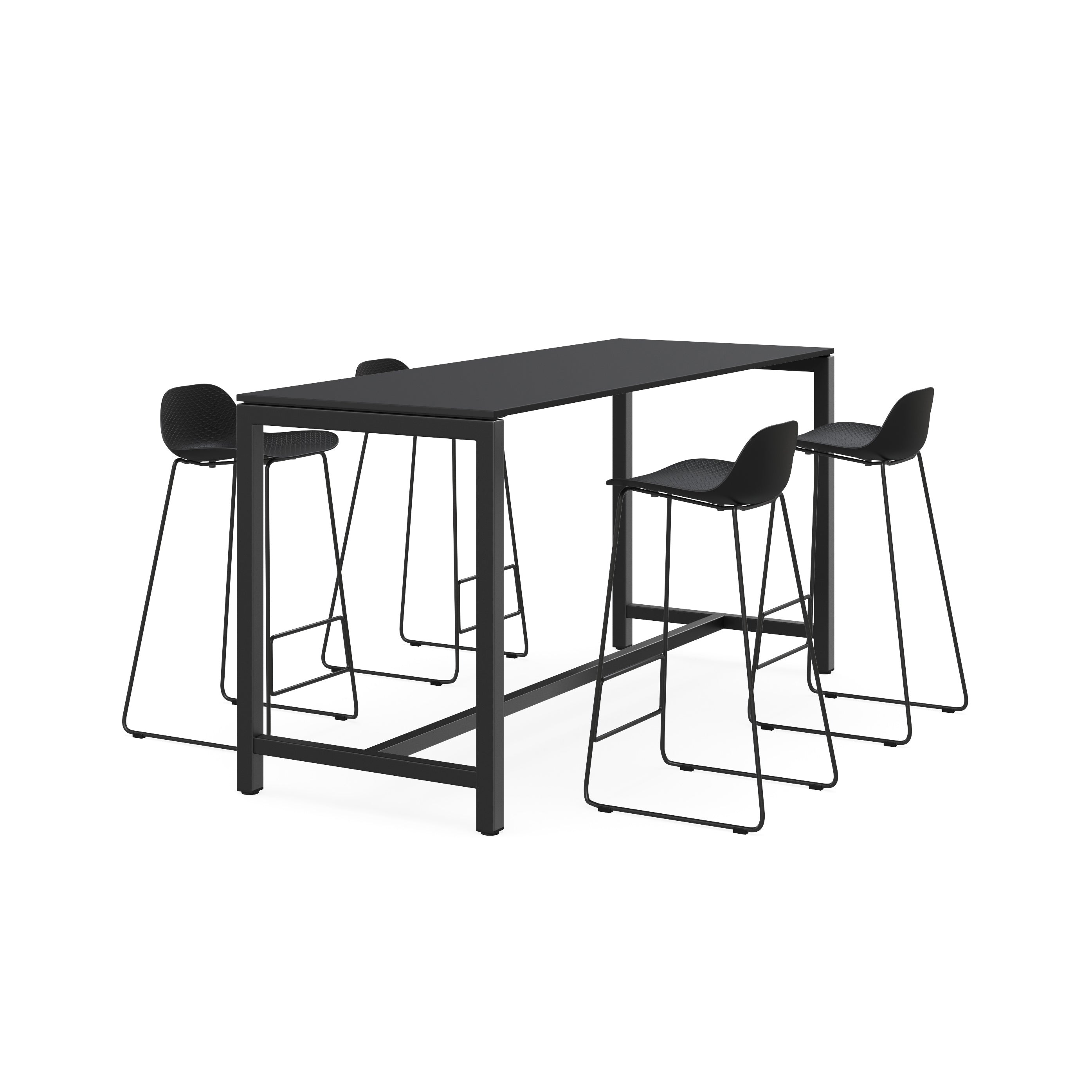 Custom Welded High Bench (50 Tube Thickness) – DAME Furniture