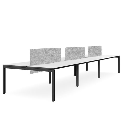 Double Sided Plaza Workstation Bench – DAME Furniture